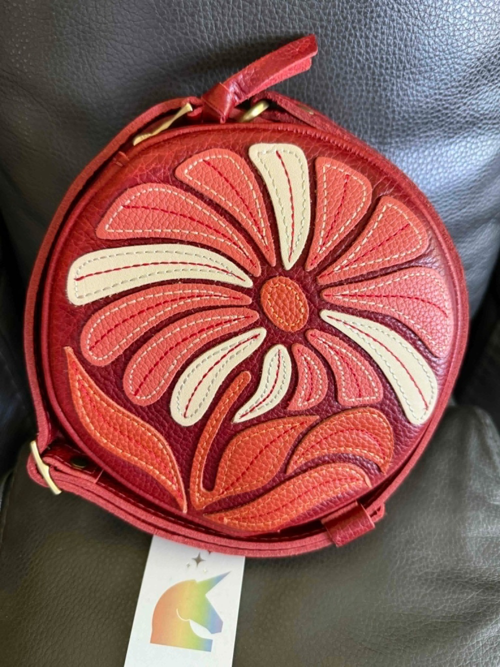 Portland Leather Goods Small CIRCLE CROSSBODY
